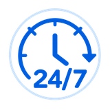זמינות 24/7